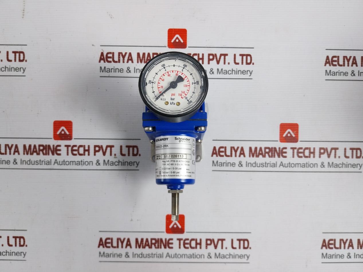 Eckardt Supply 0-6 Bar/0-90 Psi Filter Regulator Frs923-2Rk