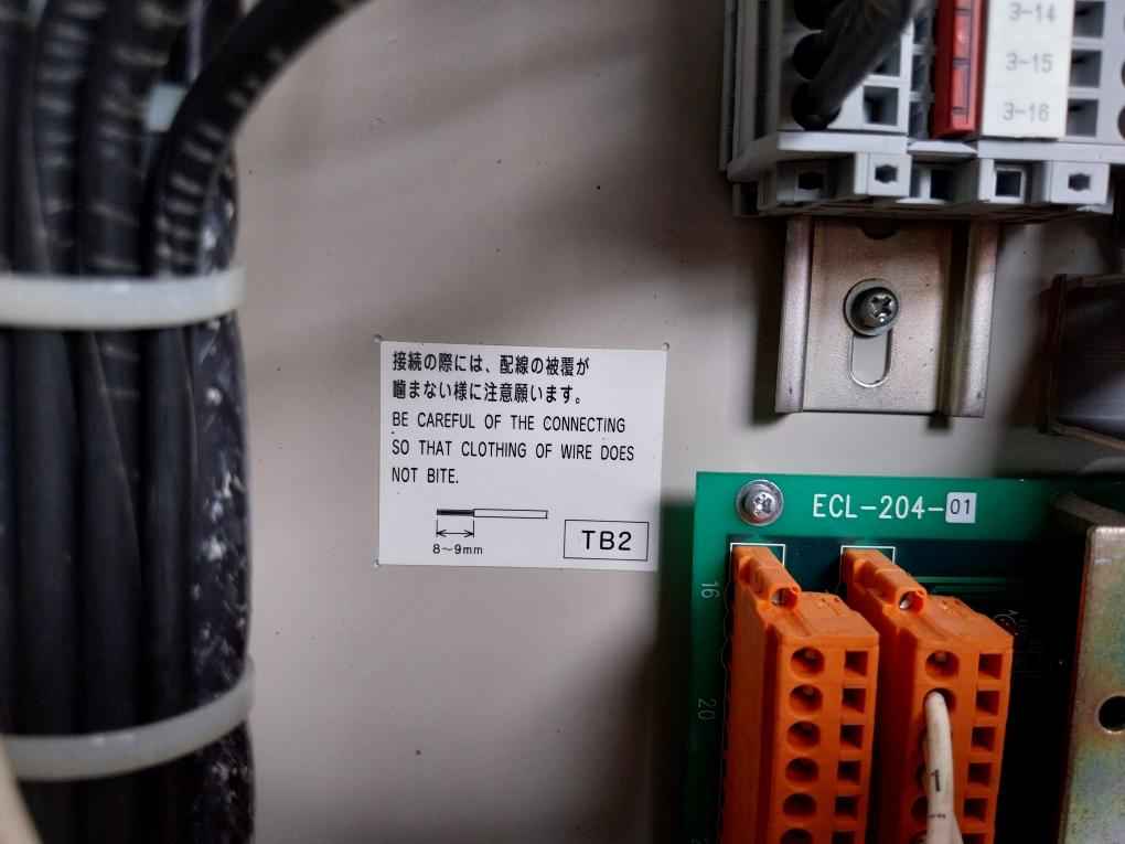 Ecl Nf30-cs Industrial Control System Panel