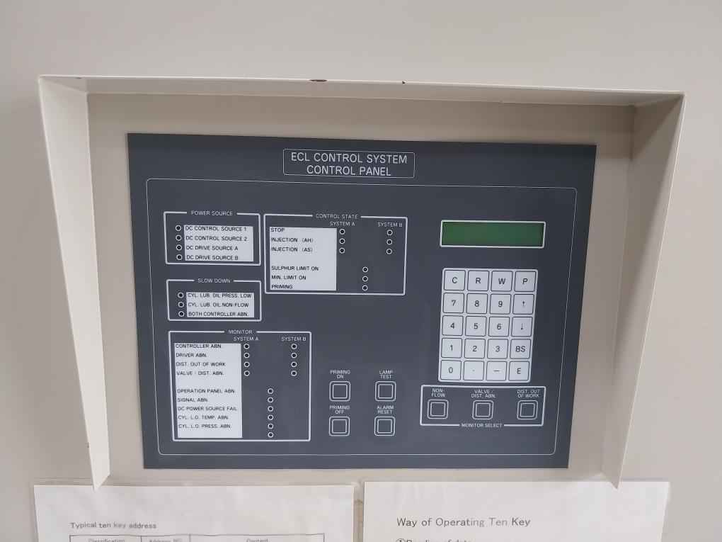 Ecl Nf30-cs Industrial Control System Panel