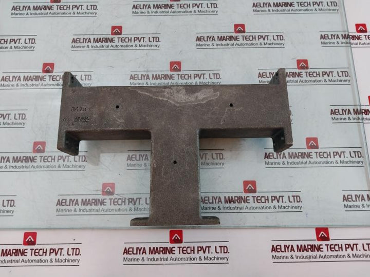Eclipse 3475 Body Machined 12In X 6In Tee Section, C.I.,Ah