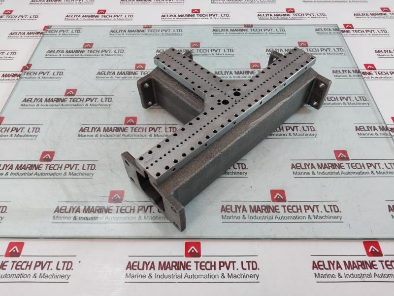 Eclipse 3475 Body Machined 12In X 6In Tee Section, C.I.,Ah