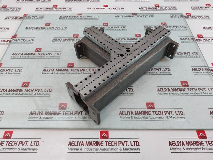 Eclipse 3475 Body Machined 12In X 6In Tee Section, C.I.,Ah