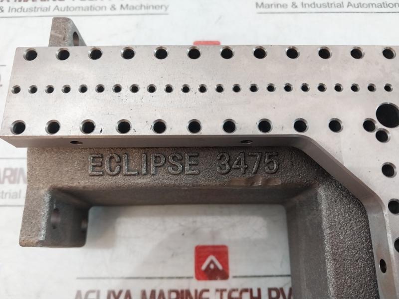 Eclipse 3475 Body Machined 12In X 6In Tee Section, C.I.,Ah