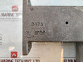 Eclipse 3475 Body Machined 12In X 6In Tee Section, C.I.,Ah