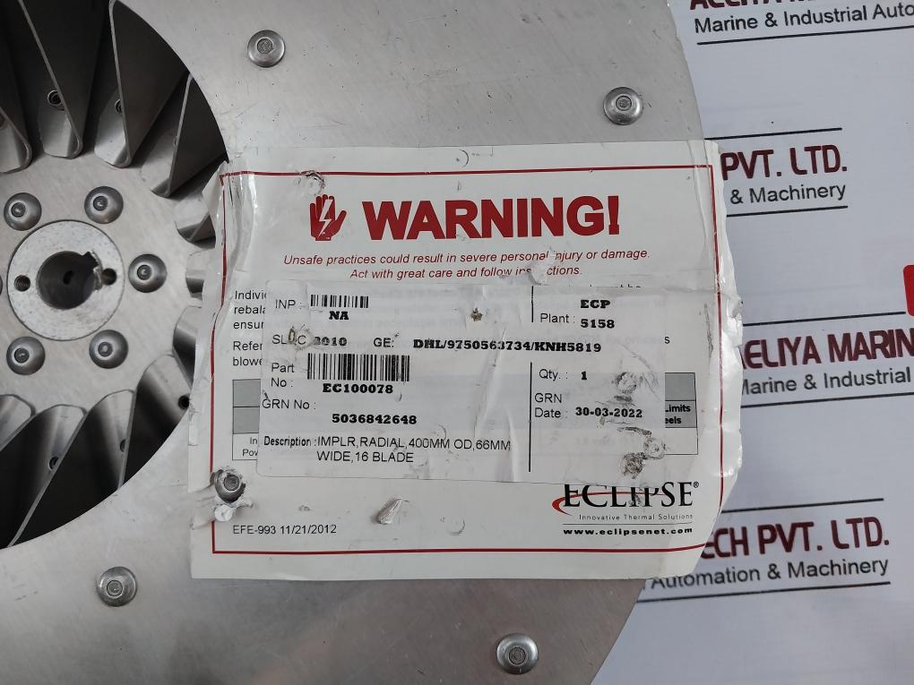 Eclipse Ec100078 Radial Implr 5036842648