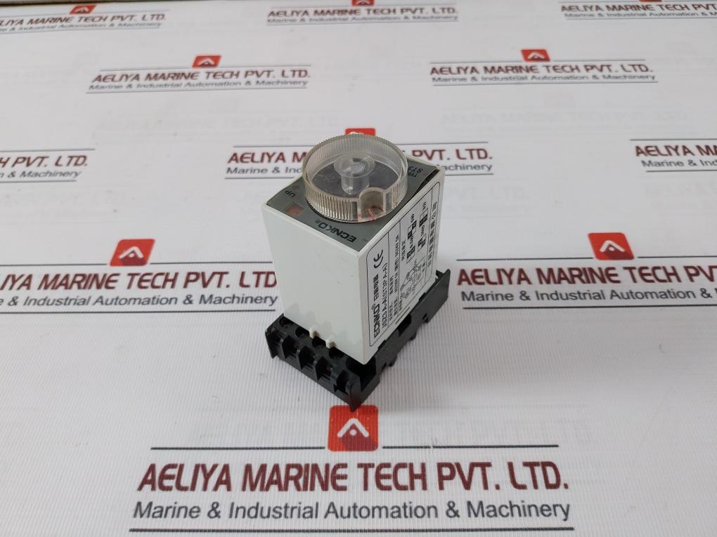 Ecnko Jsz3 A-a (St3P A-a) St3 Series Power-on Delay Timer With Base 380Vac