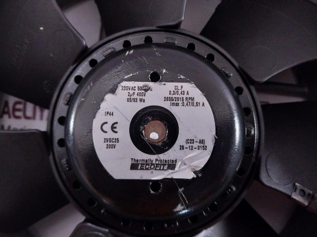 Ecofit 2Vgc25 Axial Fan 230V Ac 50/690Hz