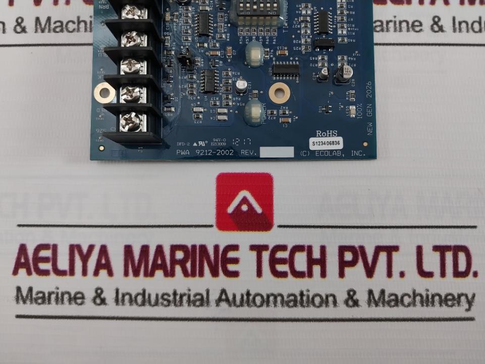 Ecolab Pwa 9212-2002 Pcb Card Pwb 9212-2003 Rev E,C