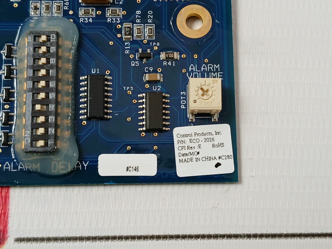Ecolab Pwa 9212-2002 Printed Circuit Board