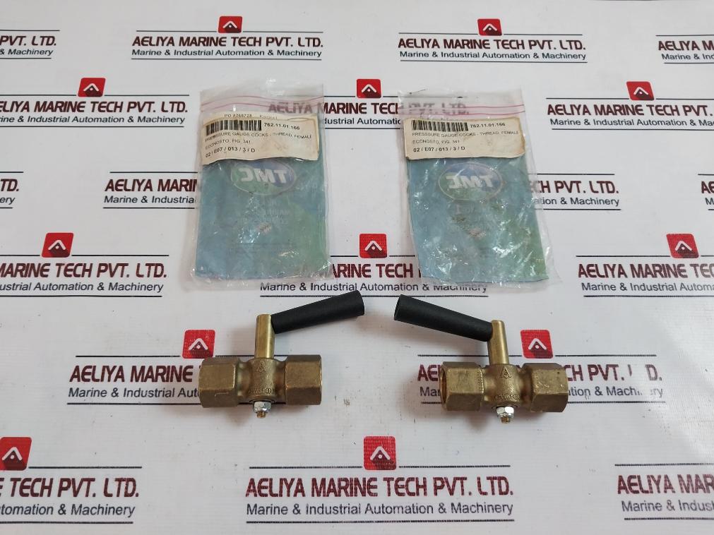 Econ CW614N Pressure Gauge Cocks- Female Thread