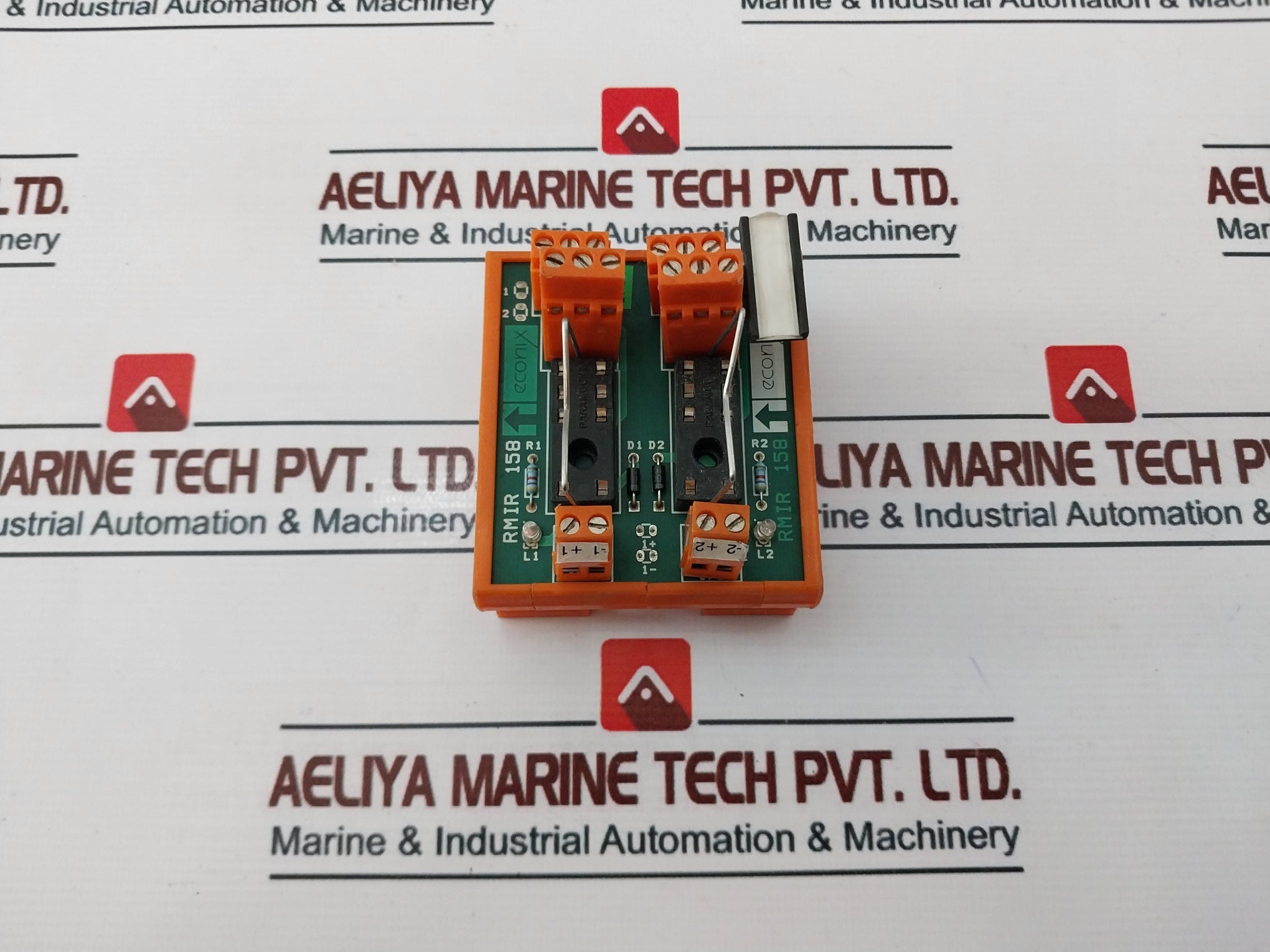 Econix RMIR 158 Din Rail Mounted Relay Interface Module