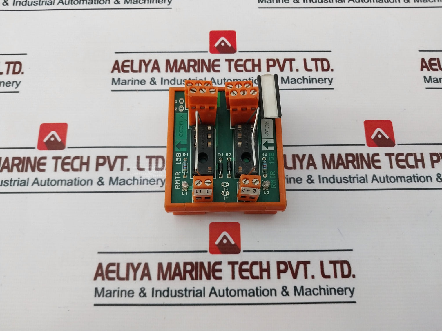 Econix RMIR 158 Din Rail Mounted Relay Interface Module