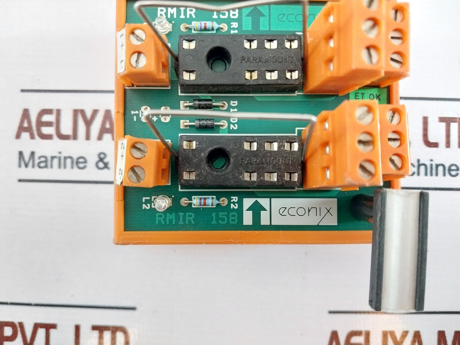 Econix RMIR 158 Din Rail Mounted Relay Interface Module