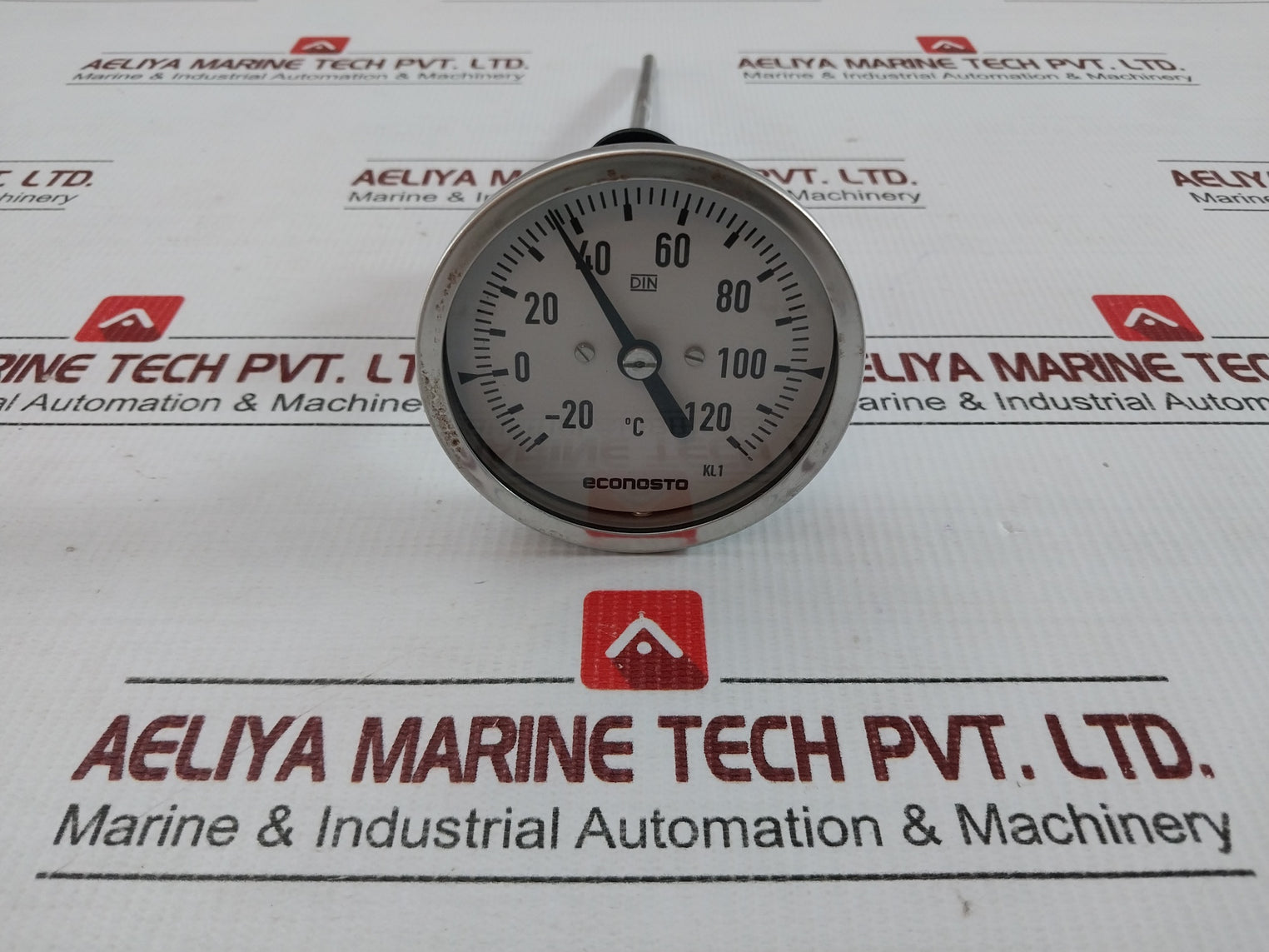 Bimetal Dial Temperature Gauge -20 To 120?C Econosto