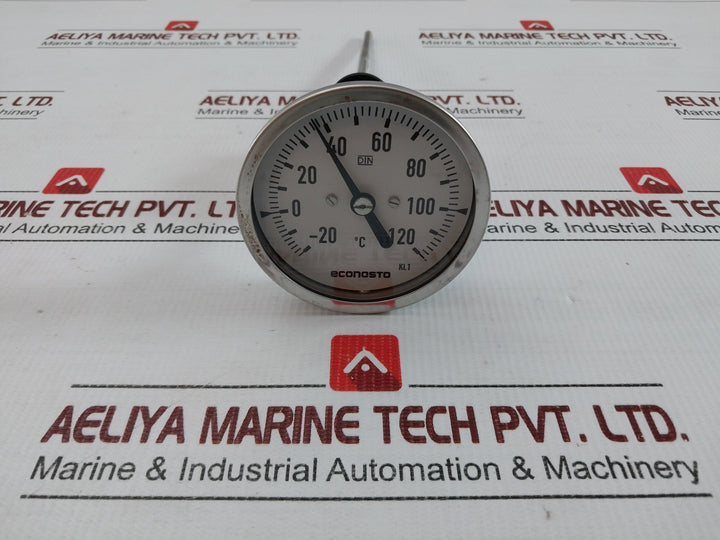 Bimetal Dial Temperature Gauge -20 To 120˚C Econosto