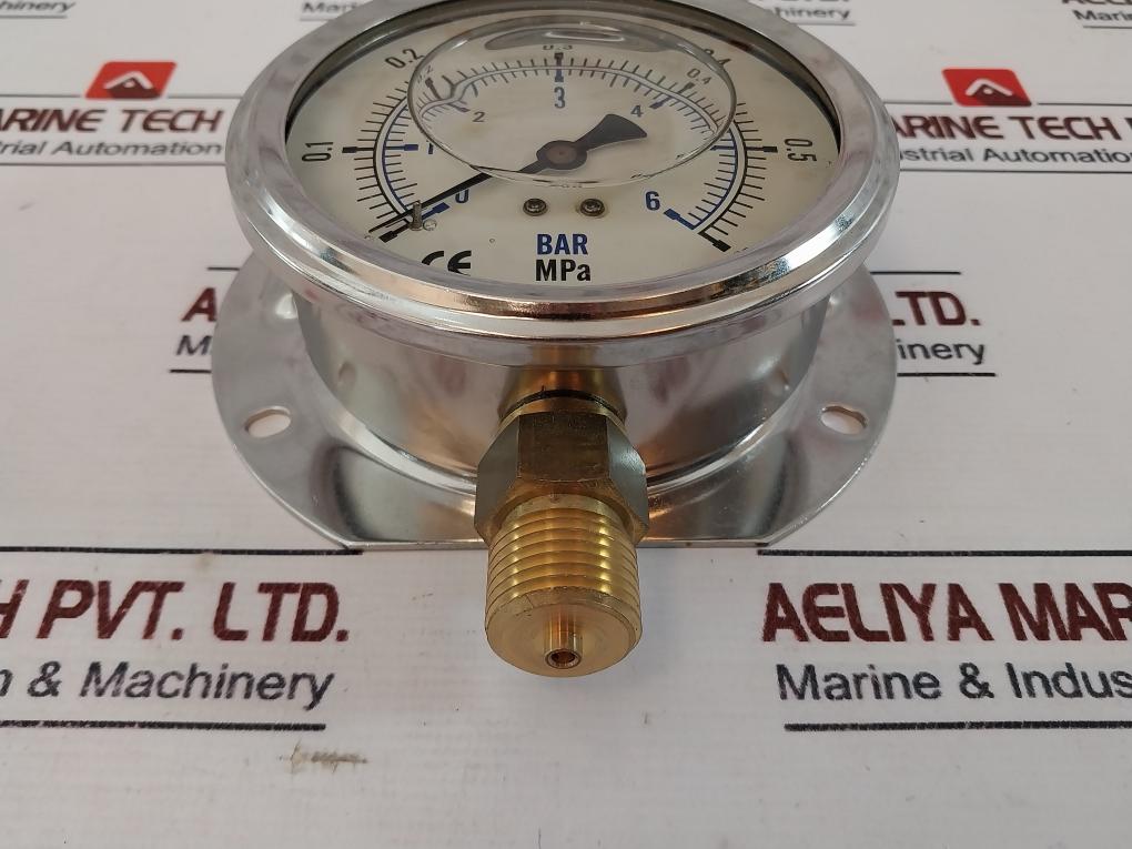 Econosto 0-6 Bar Pressure Gauge 100 M/m