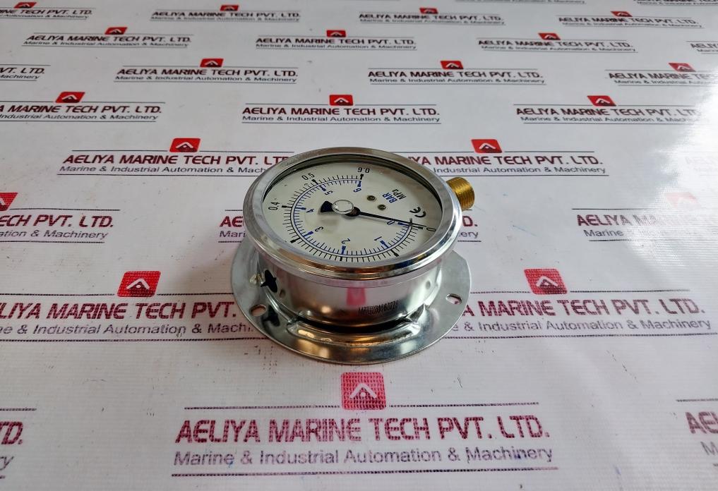 Econosto 0-6 Bar Pressure Gauges, 100Mm 762.11.01.162, 1/2” Pf