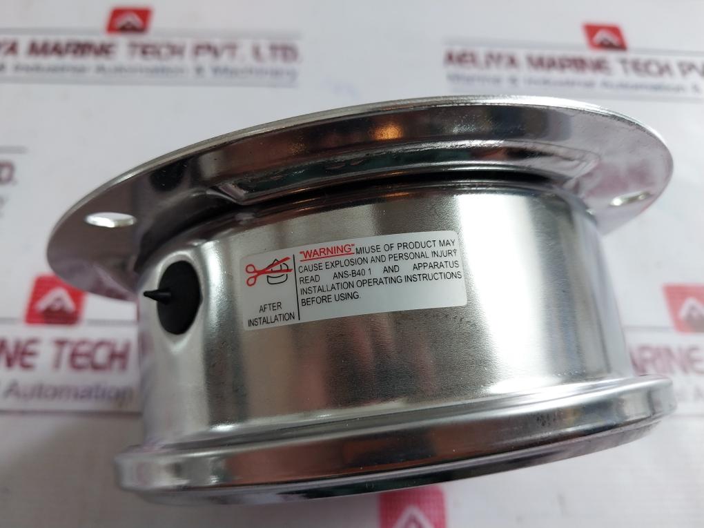 Econosto 0-6 Bar Pressure Gauges, 100Mm 762.11.01.162, 1/2” Pf