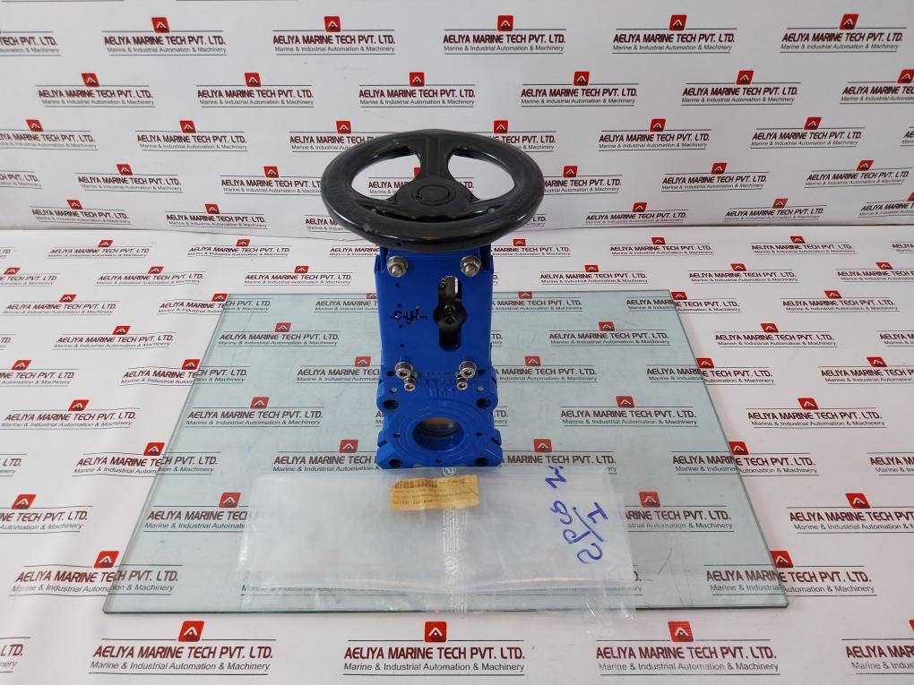 Econosto Dn50 Knife Gate Valve Handwheel Operated Gjs400