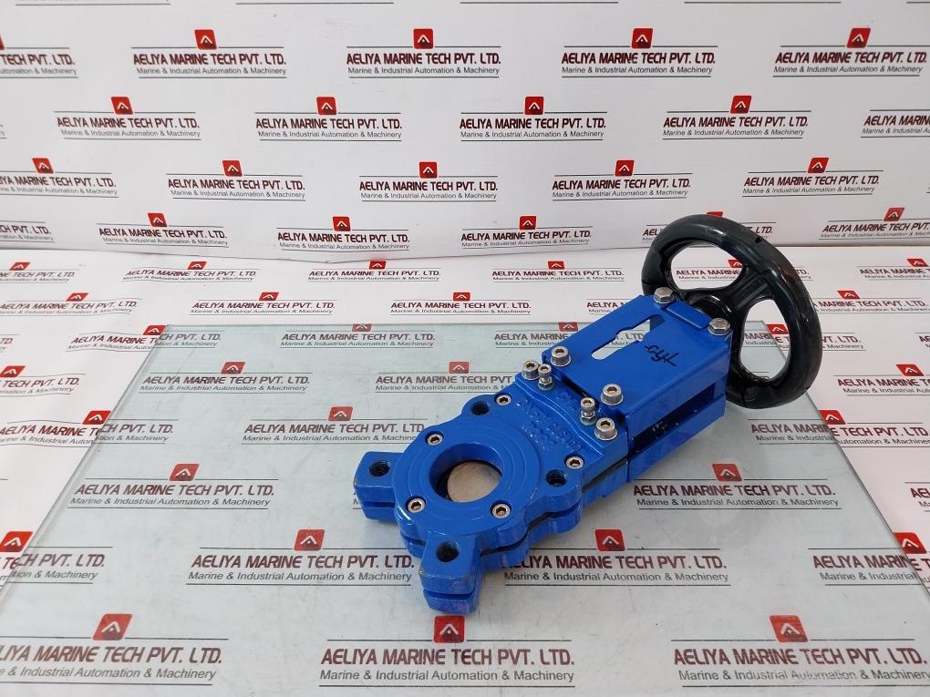 Econosto Dn50 Knife Gate Valve Handwheel Operated Gjs400