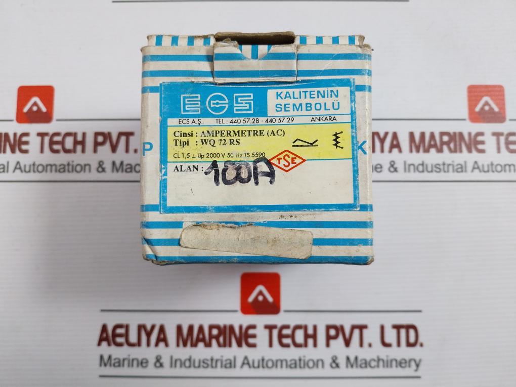 Ecs Wq 72 Rs Ammeter(Ac) 0-100 A