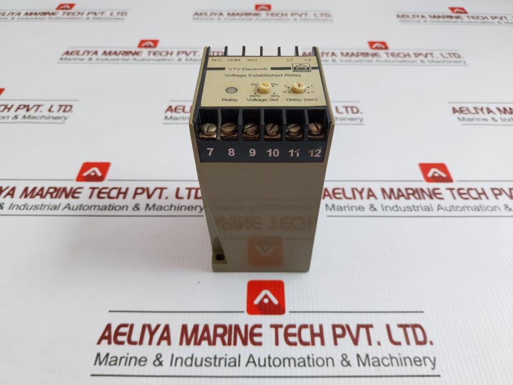 Ed-7060 Vtv Electronik 0-15 Voltage Established Relay