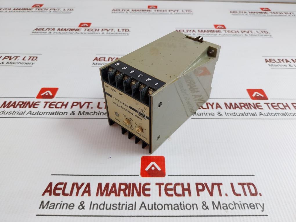 Ed-7060 Vtv Electronik 0-15 Voltage Established Relay