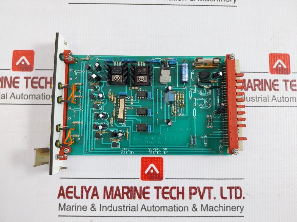 Ed721/6.92 Electronic Devices Monitor Pcb Card
