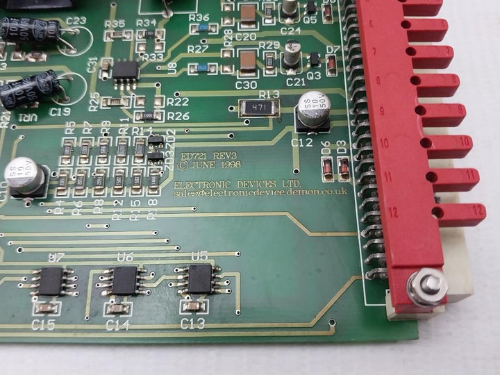 Ed721 Electronic Devices Rev3 Printed Circuit Board