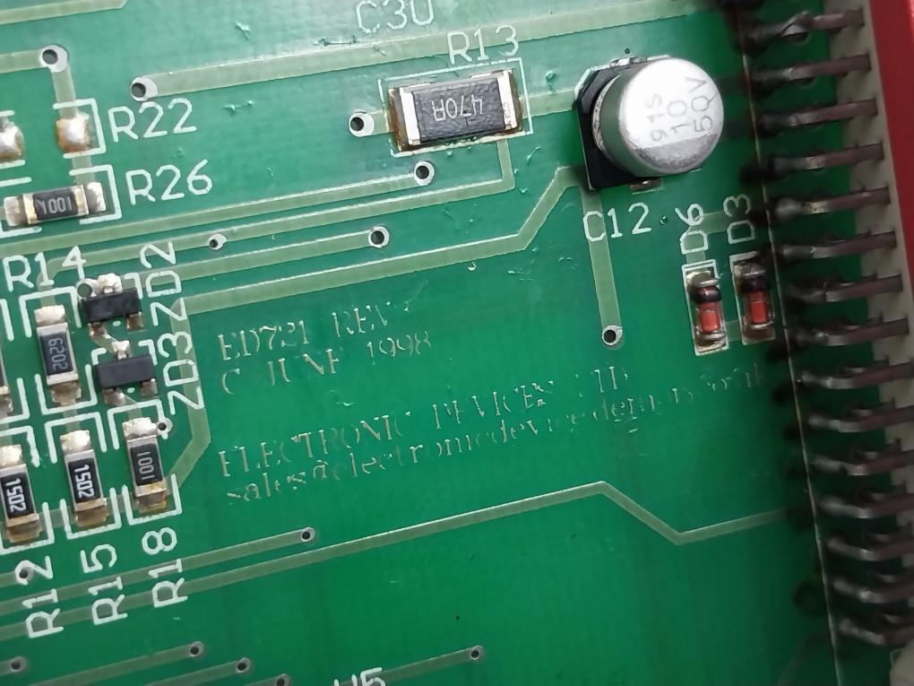 Ed721 Safety Monitoring Pcb Module Rev-3 Electronic Devices