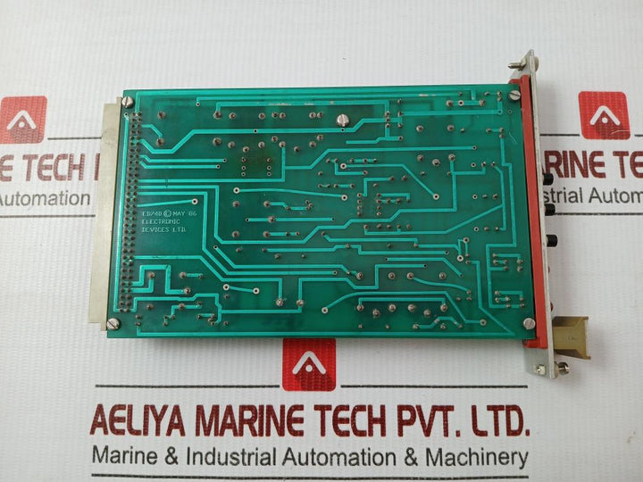Ed740 Control Pcb Card Electronic Devices