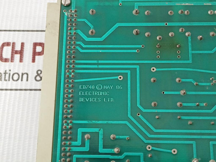 Ed740 Control Pcb Card Electronic Devices