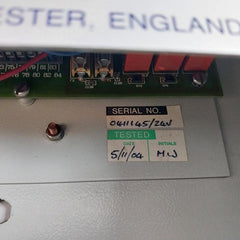 Ed Ed816 Fire Detector Panel W/ Camlock Cabinet+Key Control Switch Led Indicator