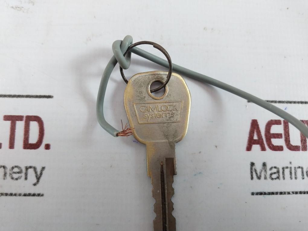 Ed Ed816 Fire Detector Panel W/ Camlock Cabinet+Key Control Switch Led Indicator