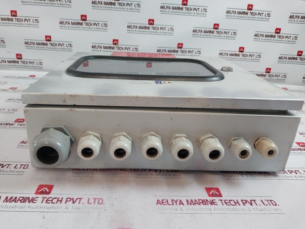 Ed Ed816 Fire Detector Panel W/ Camlock Cabinet+Key Control Switch Led Indicator