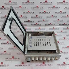 Ed Ed816 Fire Detector Panel W/ Camlock Cabinet+Key Control Switch Led Indicator