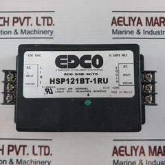 Edco Hsp121Bt-1Ru Solid State Power Line Protector 120Vac, 15Amp, 47-63Hz