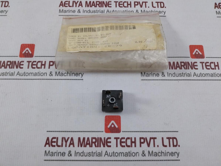 Edi Pbl80 Single-phase Bridge Rectifier Assy