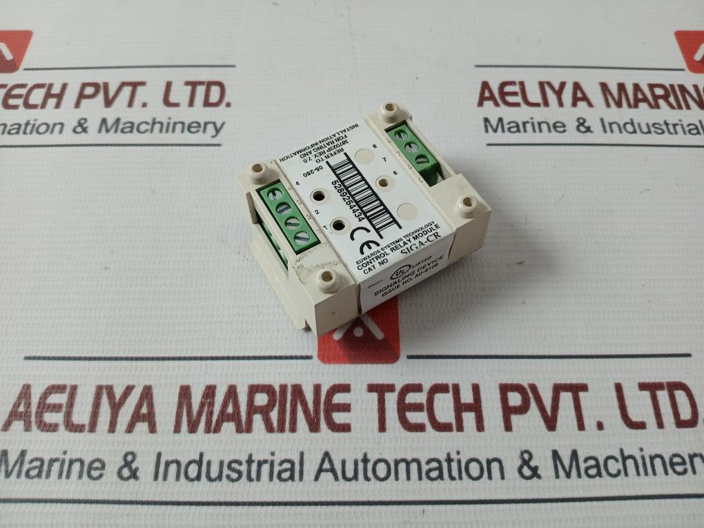 Edwards Siga-cr Control Relay Module 260187P 387023P Rev. 7.0