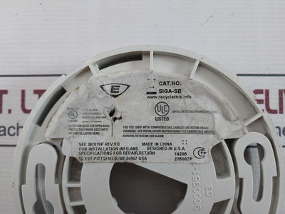 Lot Of 2X Edwards Siga-sb Detector Base-standard 235087P