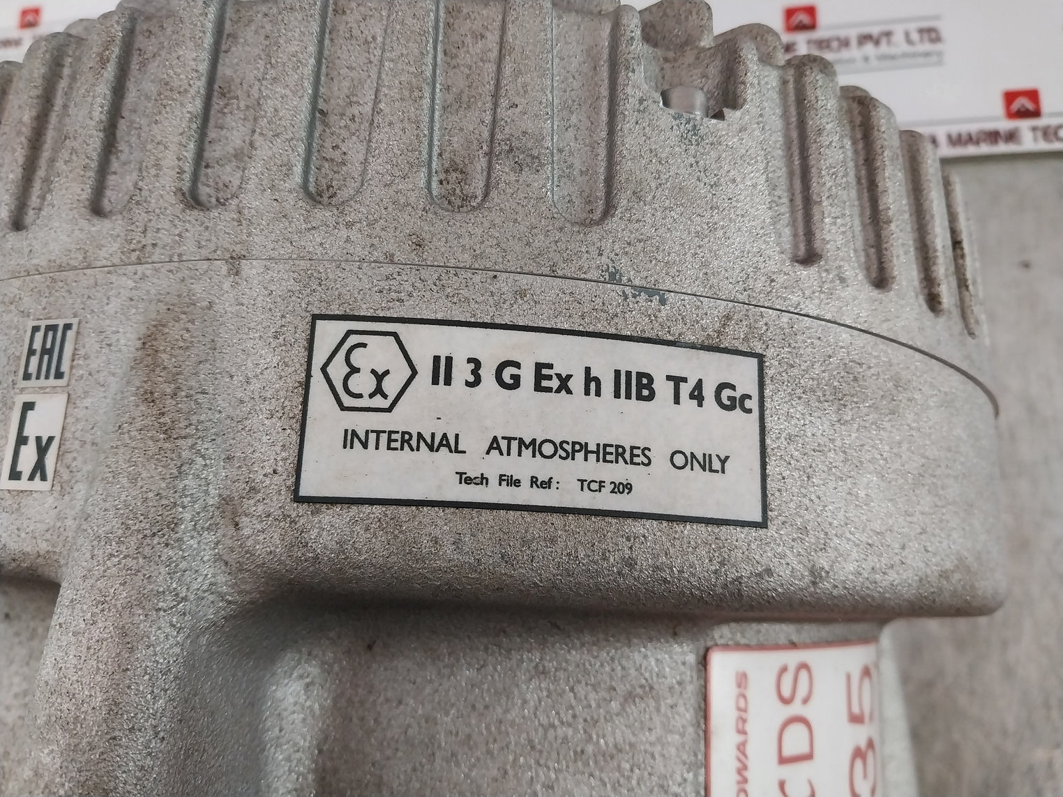 Edwards Xds35I Vacuum Pump Ac Motor A73001983 200-230V 6.6A 50/60Hz