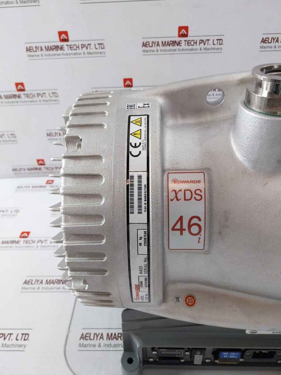 Edwards Xds46I 1-ph Dry Scroll Pump A73101983 100/130V 50/60Hz