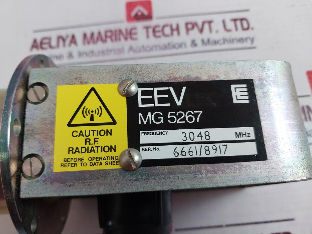 Eev Mg 5267 Maine S-band Tube Magnetron