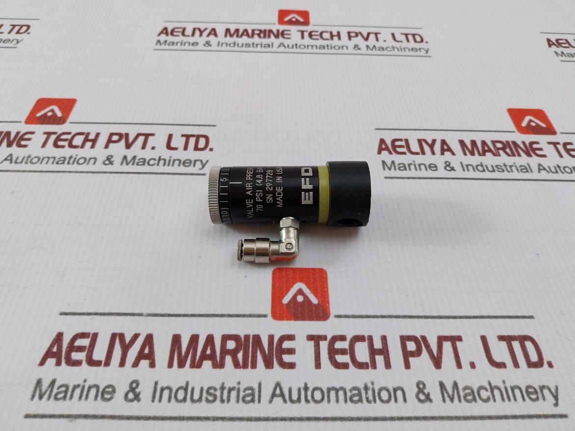 Efd 70 Psi (4.8 Bar) Valve Air Pressure.
