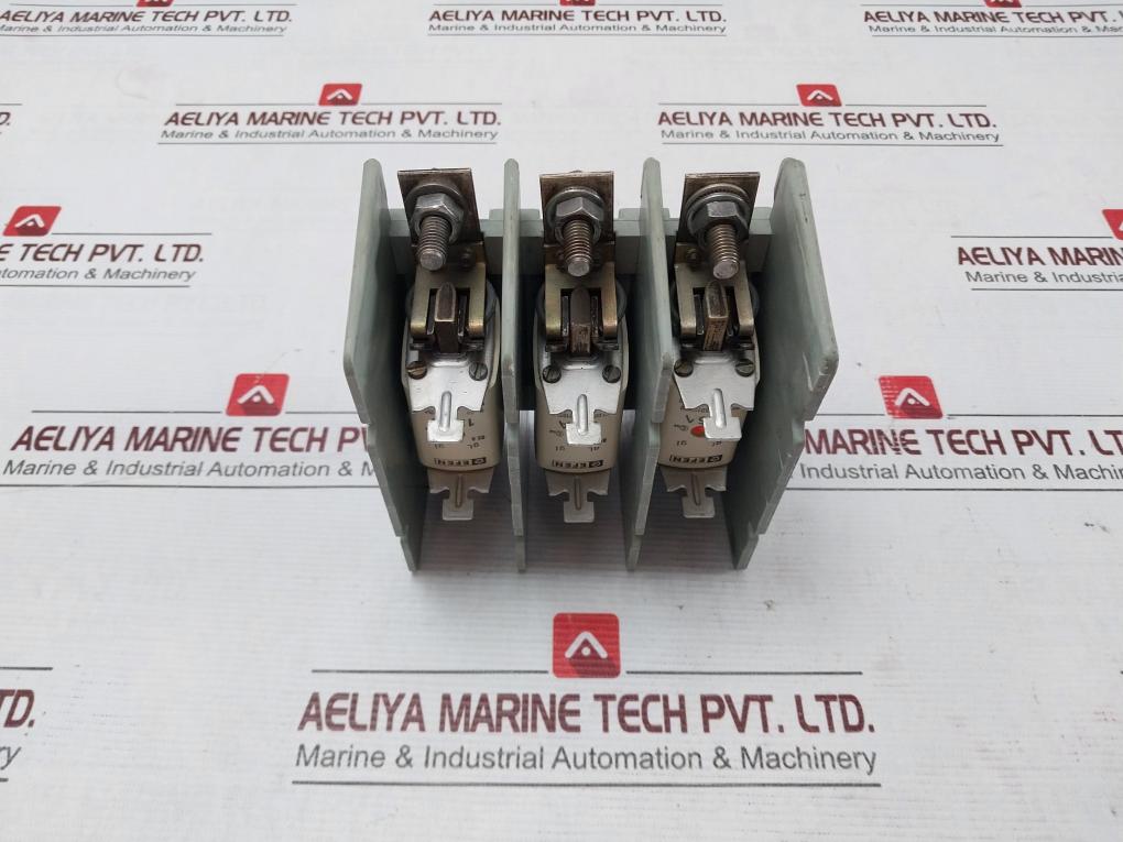 Efen Nh00 Fuse Holder With Fuses 500V~ Vde 0636/21 35110150
