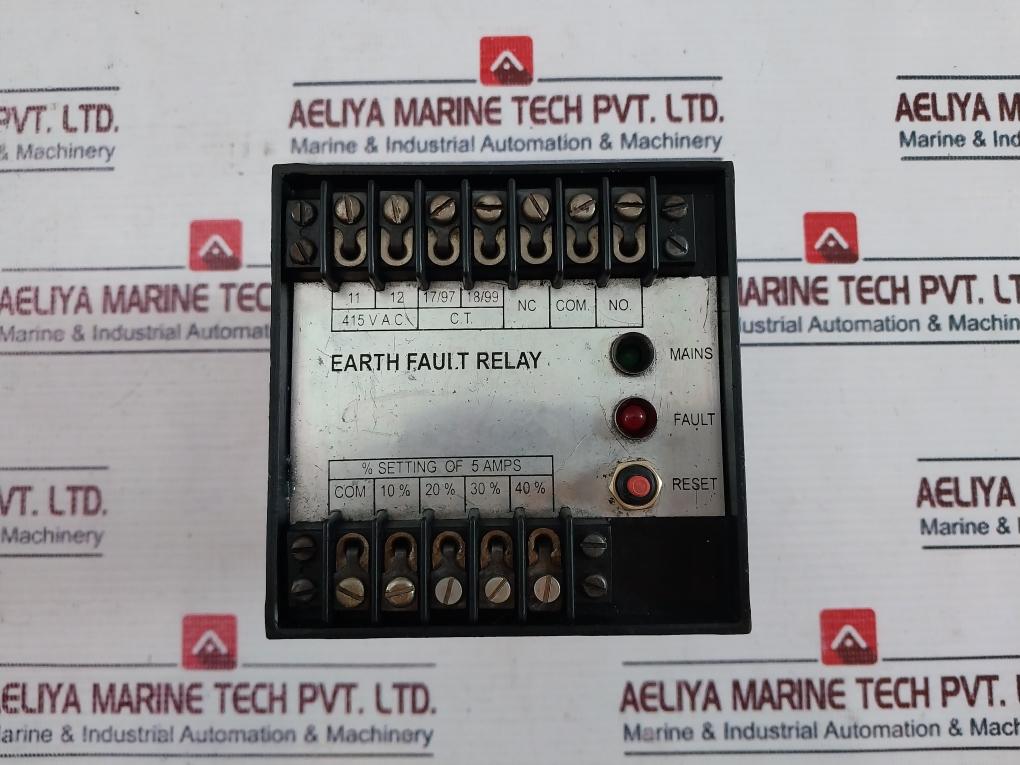 Efr 415V Earth Fault Relay 5 Amps