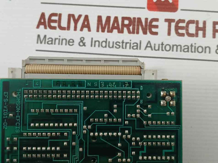 Efs-vie1-03 Printed Circuit Board Thomson-efcis