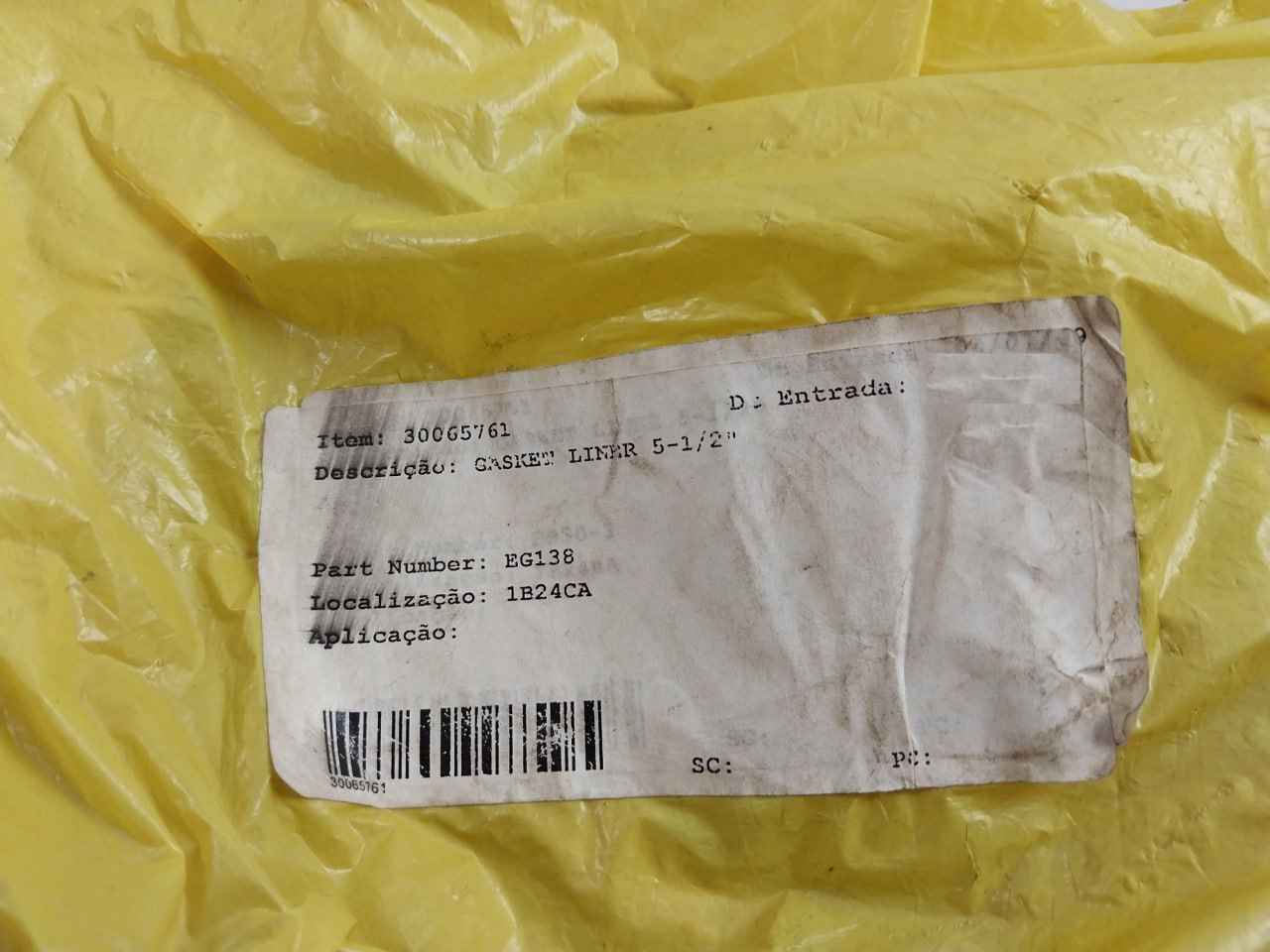 Eg138 Gasket Liner 5-1/2