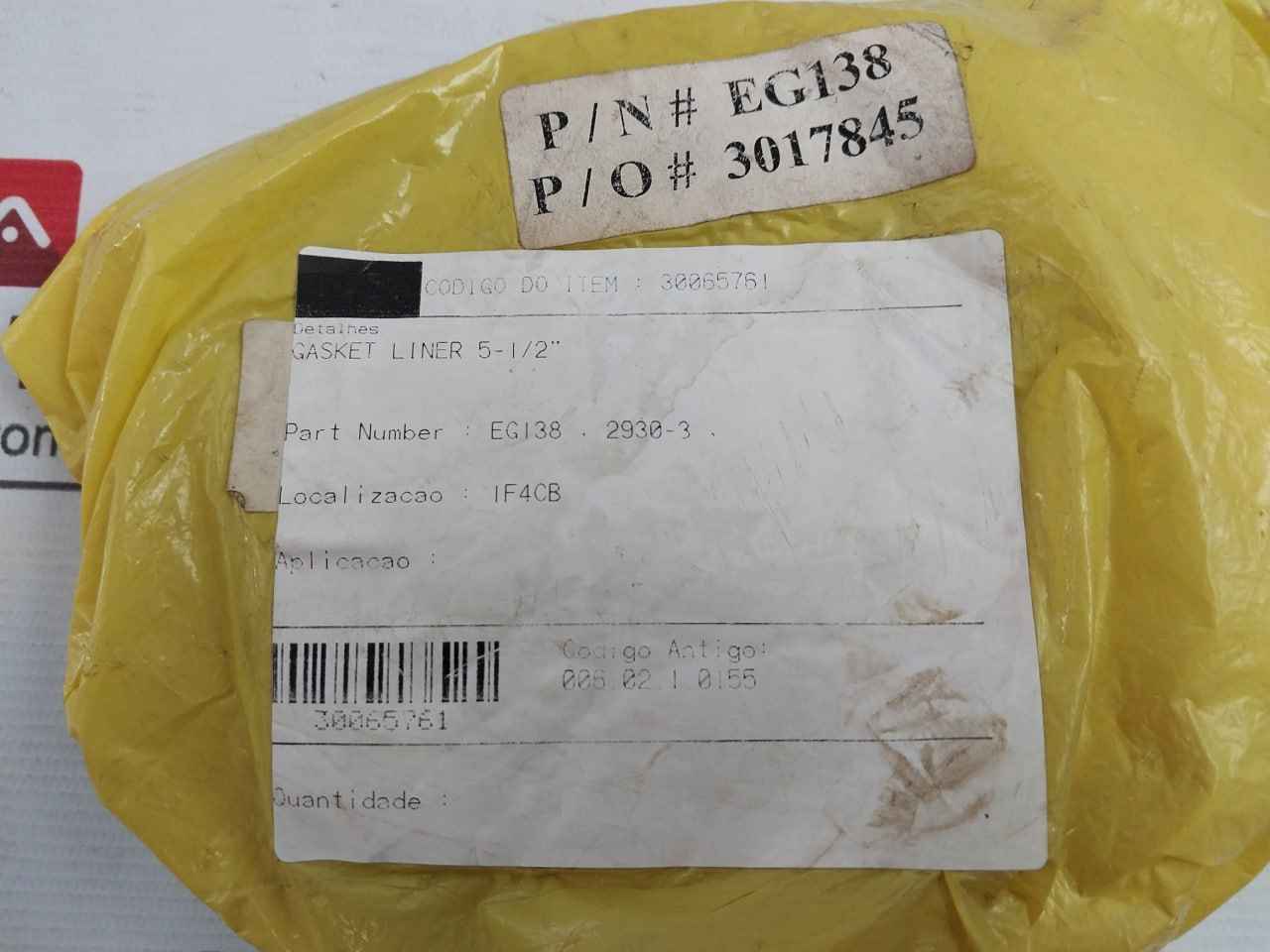 Eg138 Gasket Liner 5-1/2