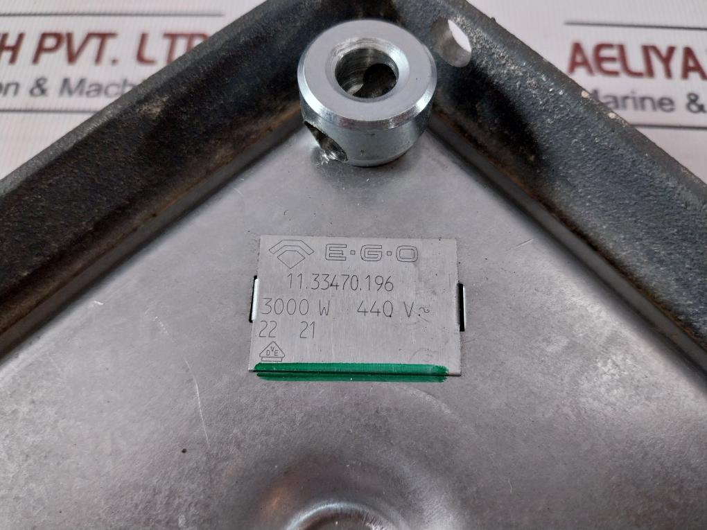 Ego 11.33470.196 Electric Hot Plate 300X300 Mm 3Kw 380-440V 11O-000-3Wz